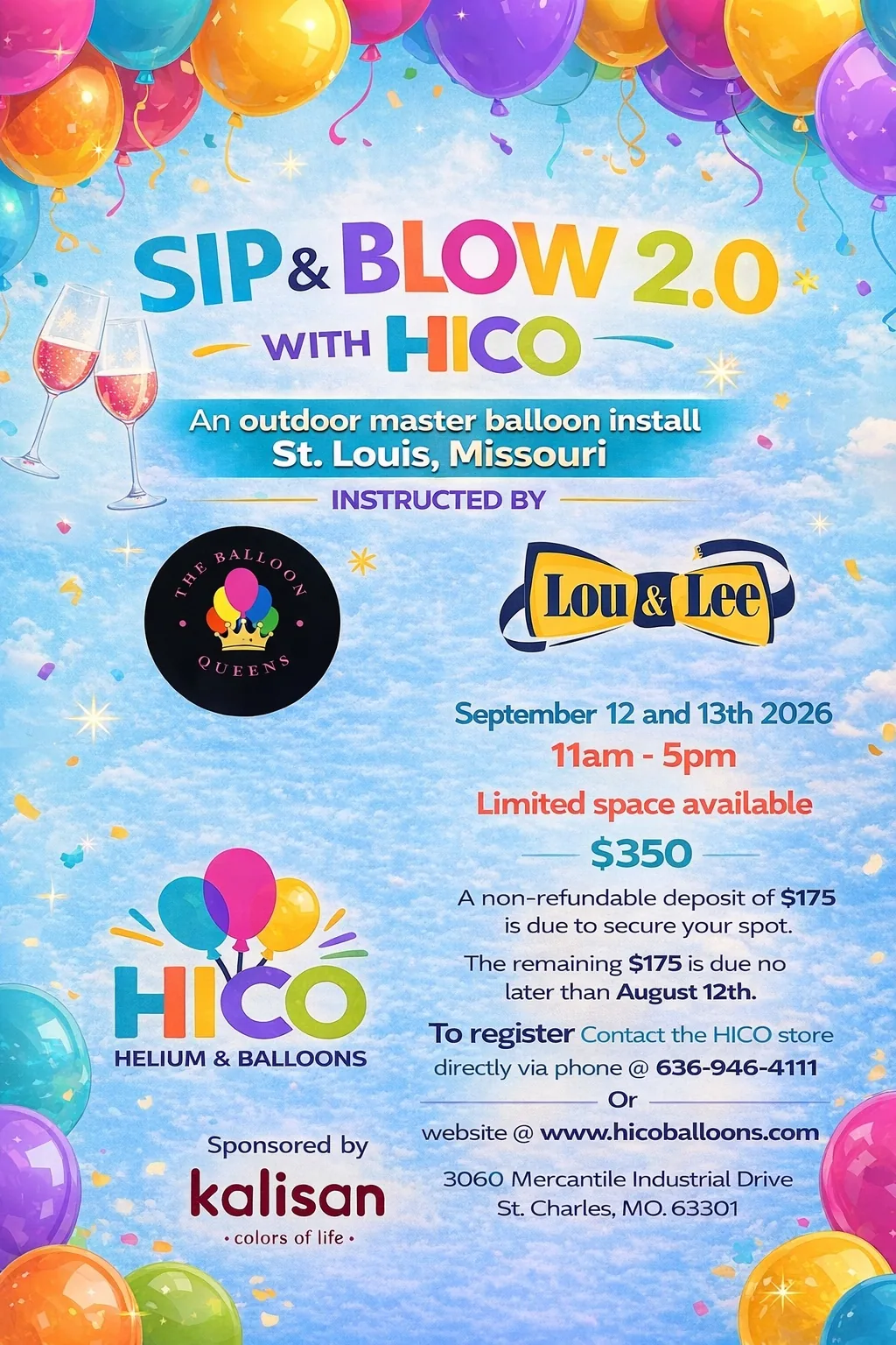 Sip and Blow 2.0 flyer